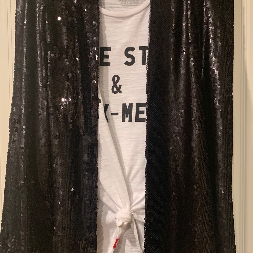 SEQUIN CAPE/JACKET